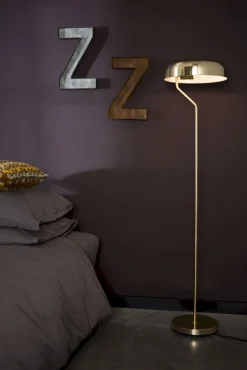 Sale Dutchbone Eclipse Vloerlamp Brass