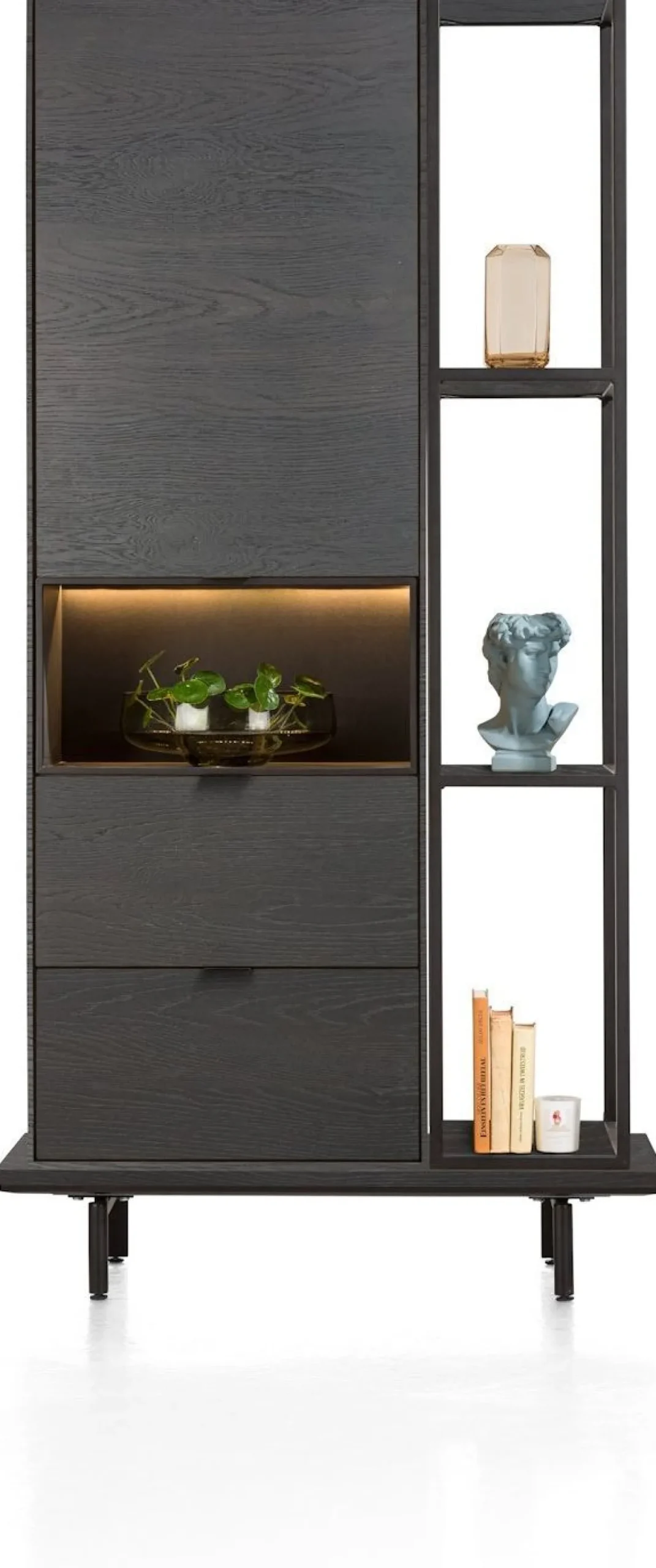 Hot XOOON Elements 3-niches Boekenkast Onyx