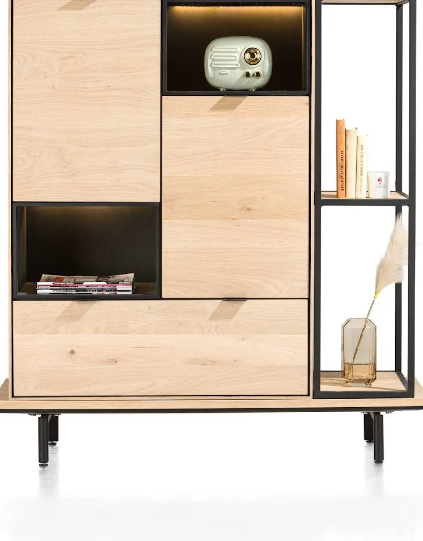 Discount XOOON Elements 2-niches Boekenkast Natural