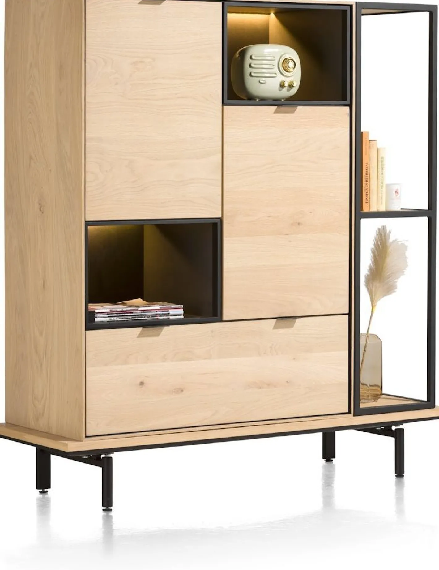 Discount XOOON Elements 2-niches Boekenkast Natural