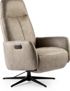 Online Feelings Wonen Elias Medium Relaxfauteuil Clay
