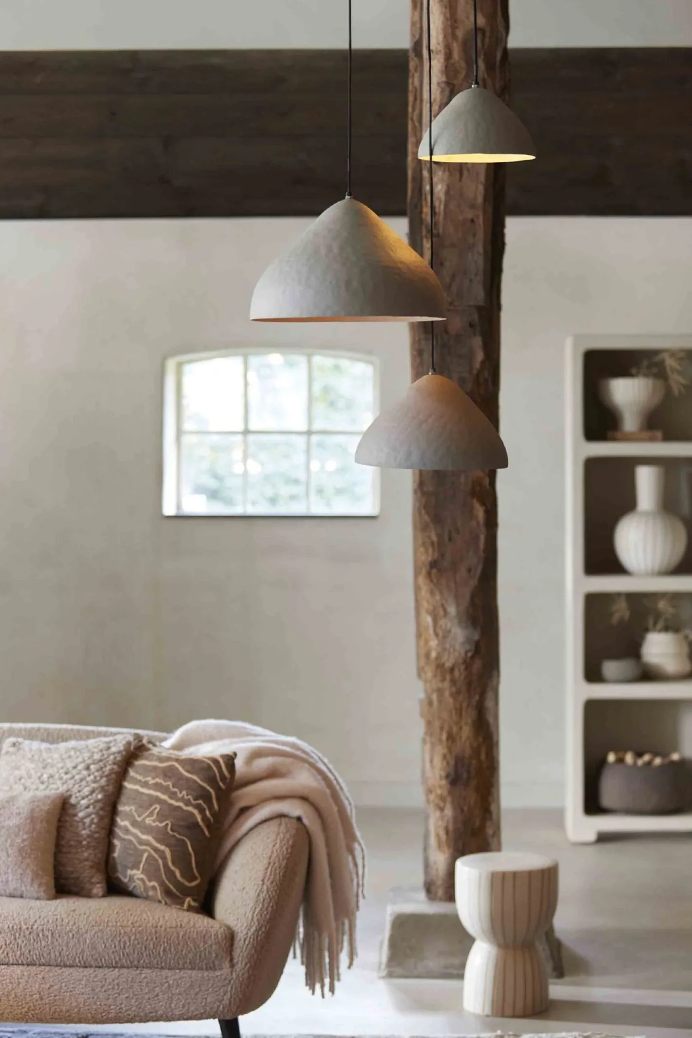 Best Trendhopper Elimo Hanglamp Creme