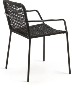 Sale Kave Home Ellen Tuinstoel Zwart