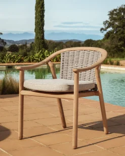 Sale Kave Home Elunda Tuinstoel Naturel