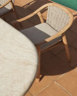 Sale Kave Home Elunda Tuinstoel Naturel