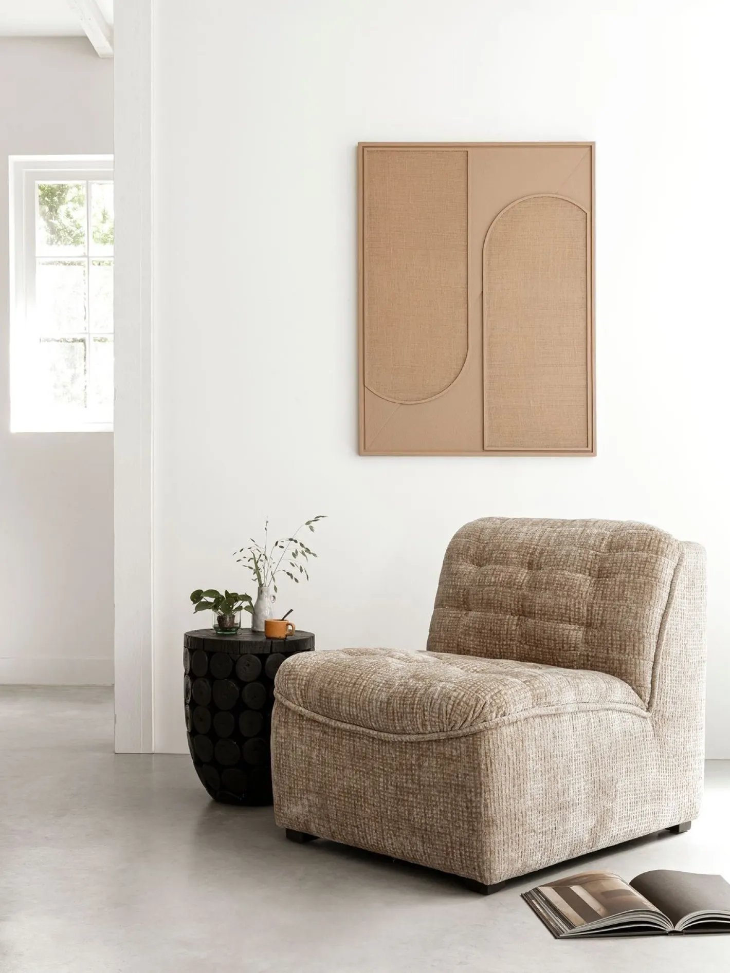 Hot MUST Living Elyn Wanddecoratie Brown