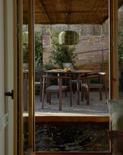 Kave Home Erice Ronde Tuintafel Bruin