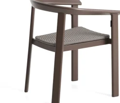 Online Kave Home Erice Tuinstoel Bruin
