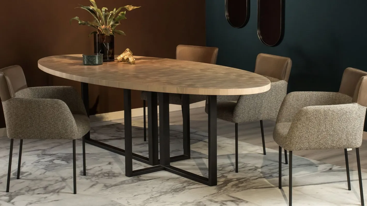 Discount Bert Plantagie Eris Eettafel Naturel