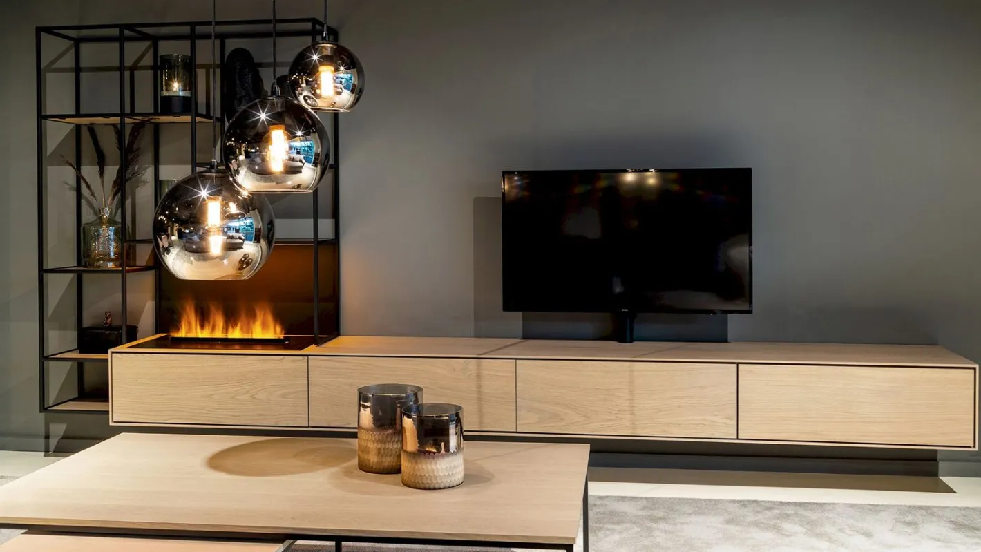 Discount Eijerkamp Collectie Ettic Tv-meubel Buffalo Brown