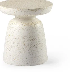 New Feelings Wonen Evana Bijzettafel White Terrazzo