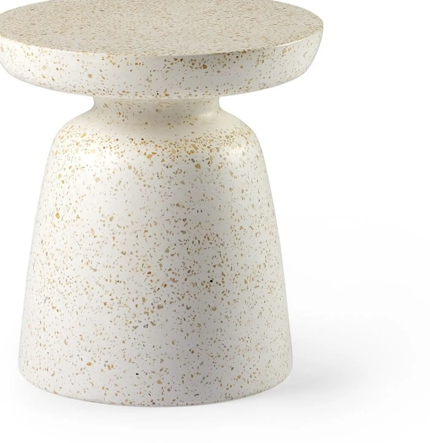 New Feelings Wonen Evana Bijzettafel White Terrazzo