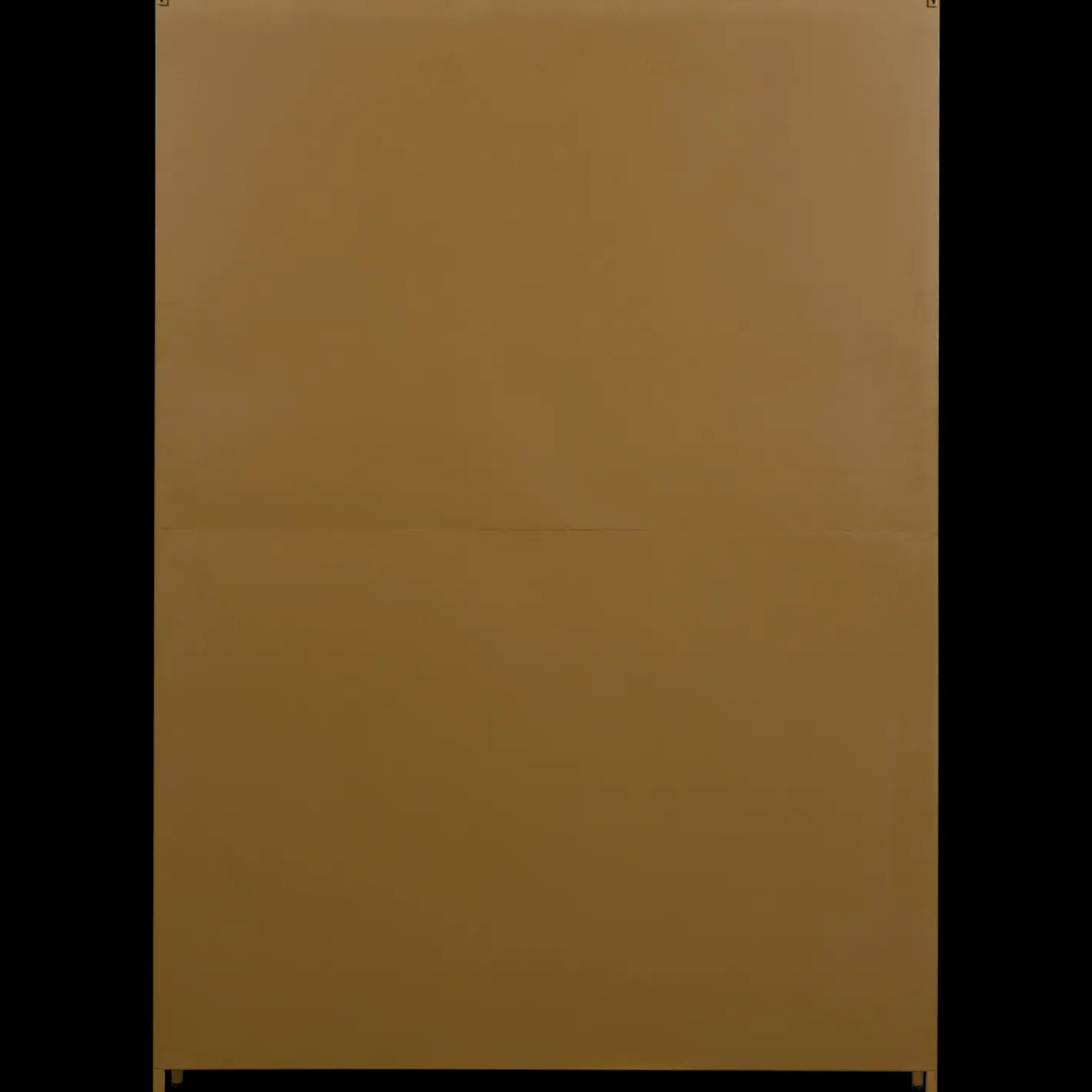 New WOOOD Exhibit 3-deurs Vitrinekast Honey Yellow