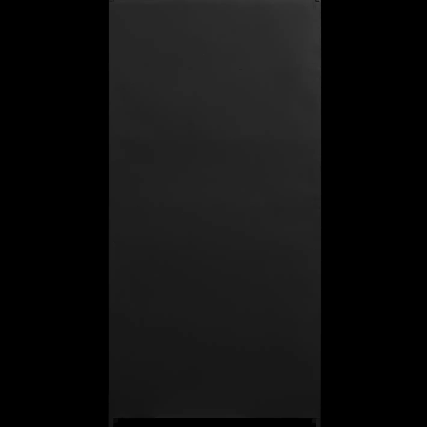 Hot WOOOD Exhibit 2-deurs Vitrinekast Black