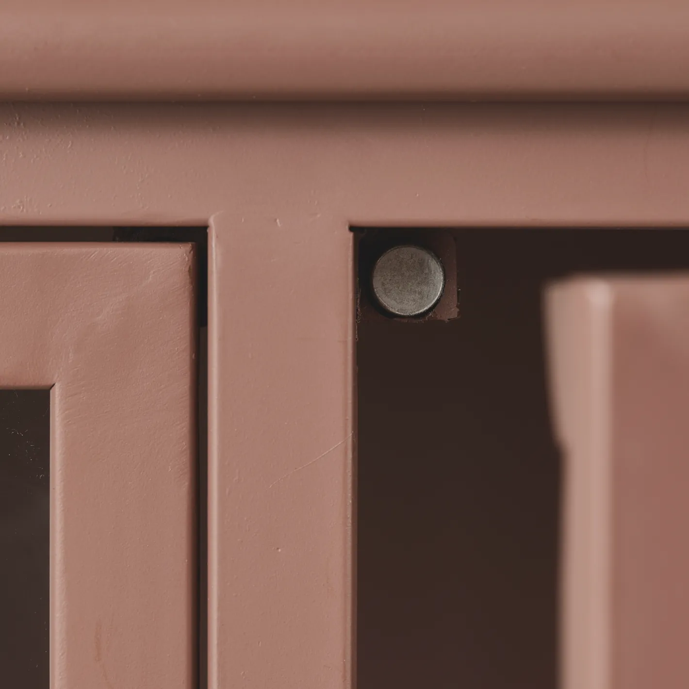 Clearance WOOOD Exhibit 2-deurs Vitrinekast Tan