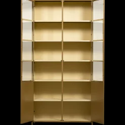 Discount WOOOD Exhibit 2-deurs Vitrinekast Honey Yellow