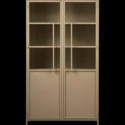 Sale WOOOD Exhibit 2-deurs Vitrinekast Khaki