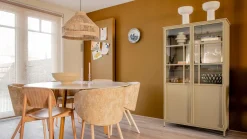 Sale WOOOD Exhibit 2-deurs Vitrinekast Khaki
