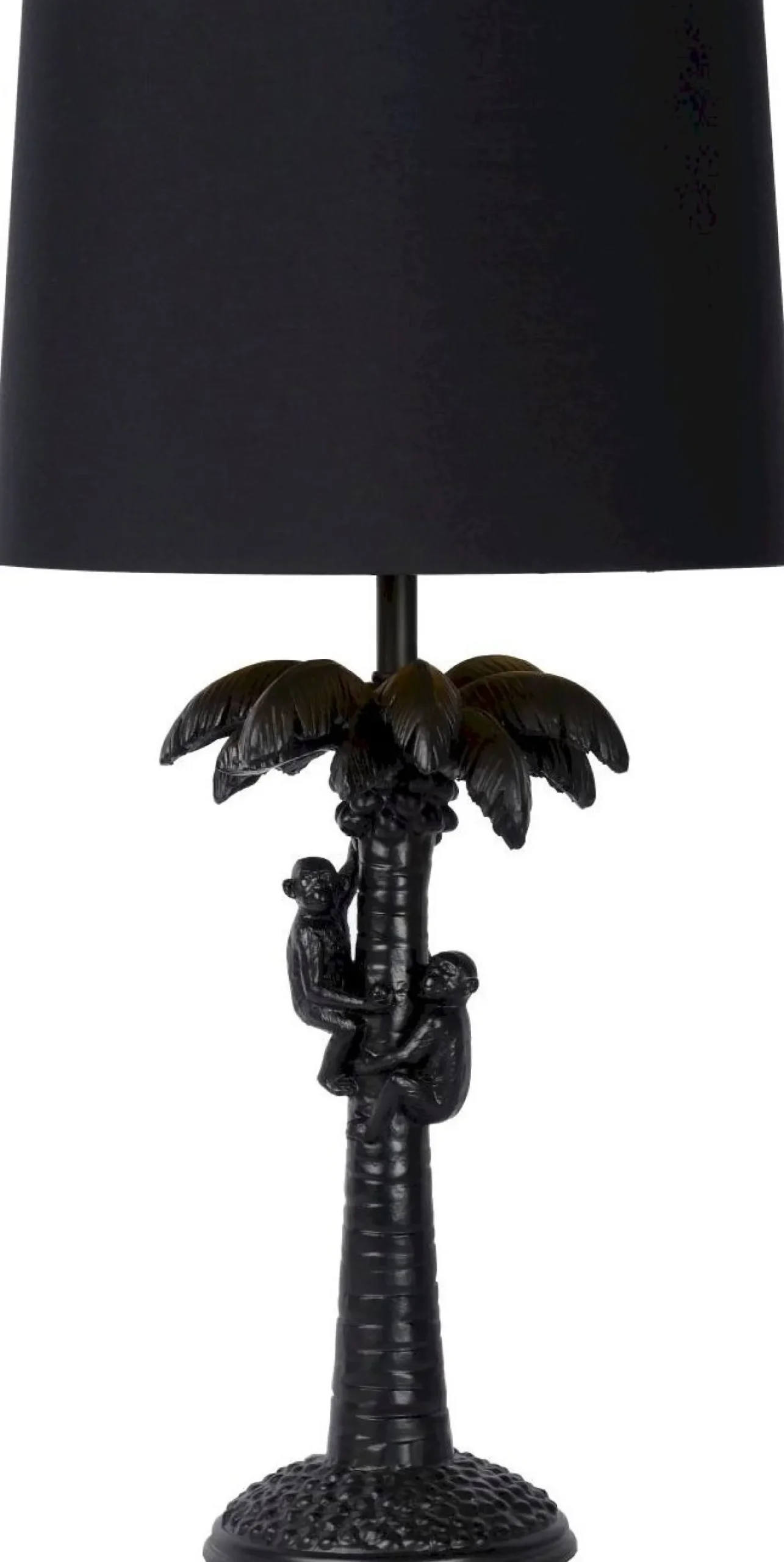 Online Lucide Extravaganza Coconut Tafellamp Zwart