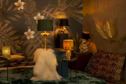 Lucide Extravaganza Gust Tafellamp Zwart, Goud