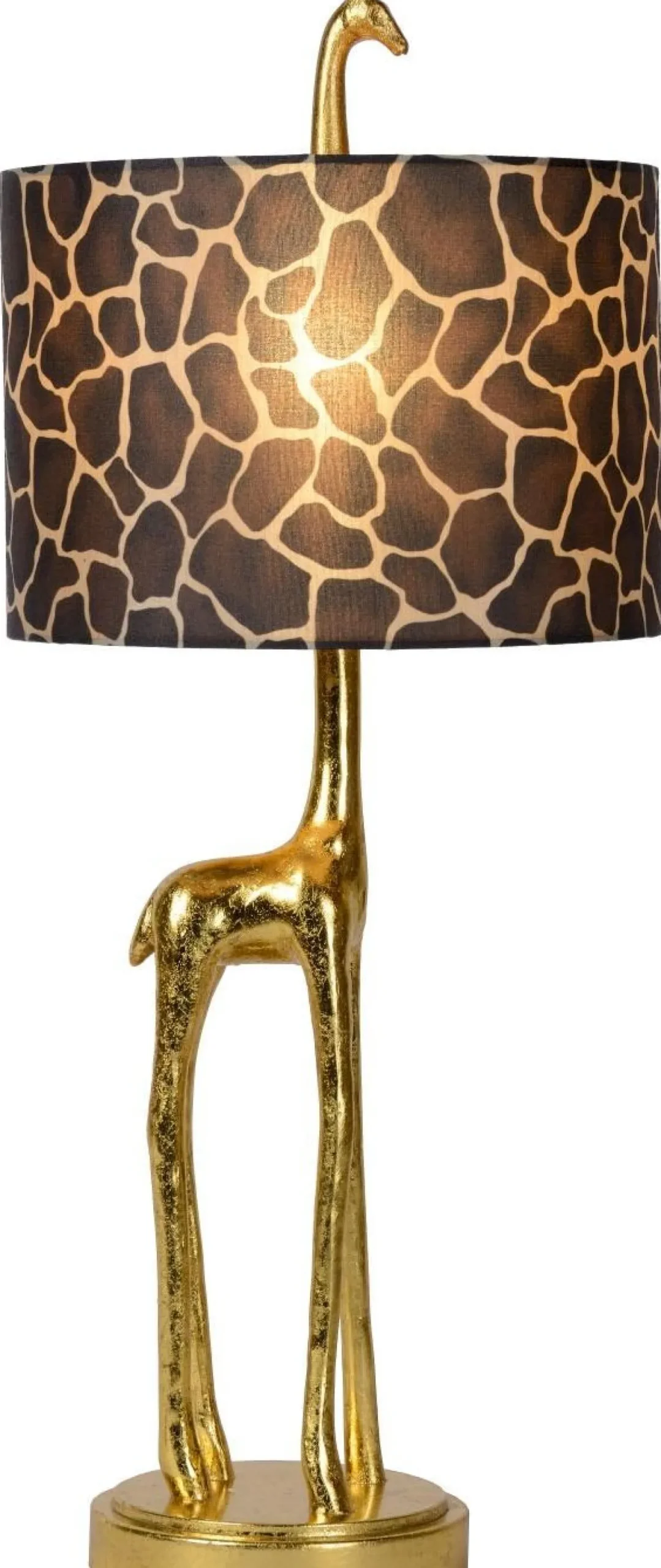 New Lucide Extravaganza Miss Tall Tafellamp Goud, Bruin