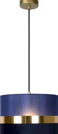 Outlet Lucide Extravaganza Tusse Hanglamp Blauw, Goud