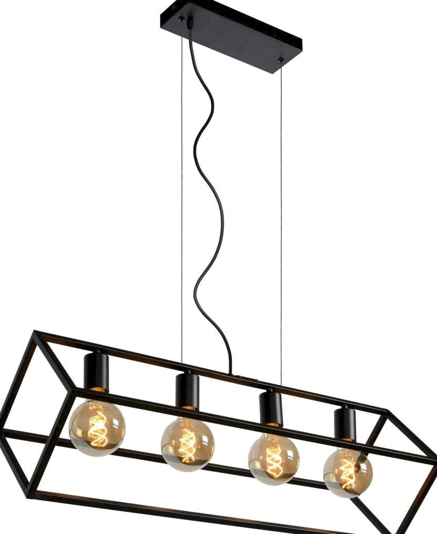 Lucide Fabian Hanglamp Zwart