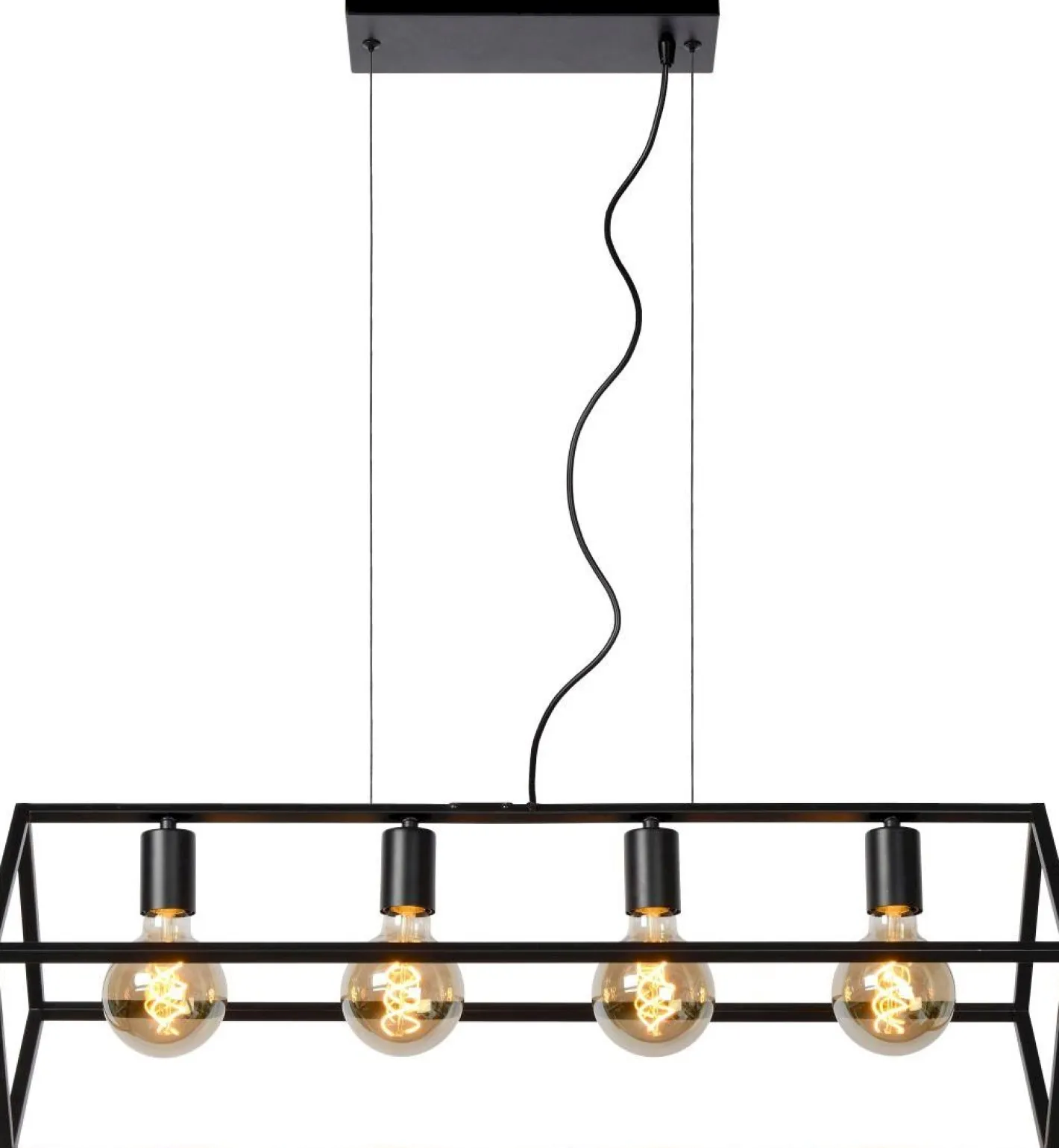 Lucide Fabian Hanglamp Zwart