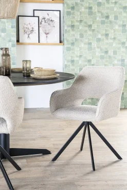 Best Eleonora Fabio Eetkamerstoel Beige
