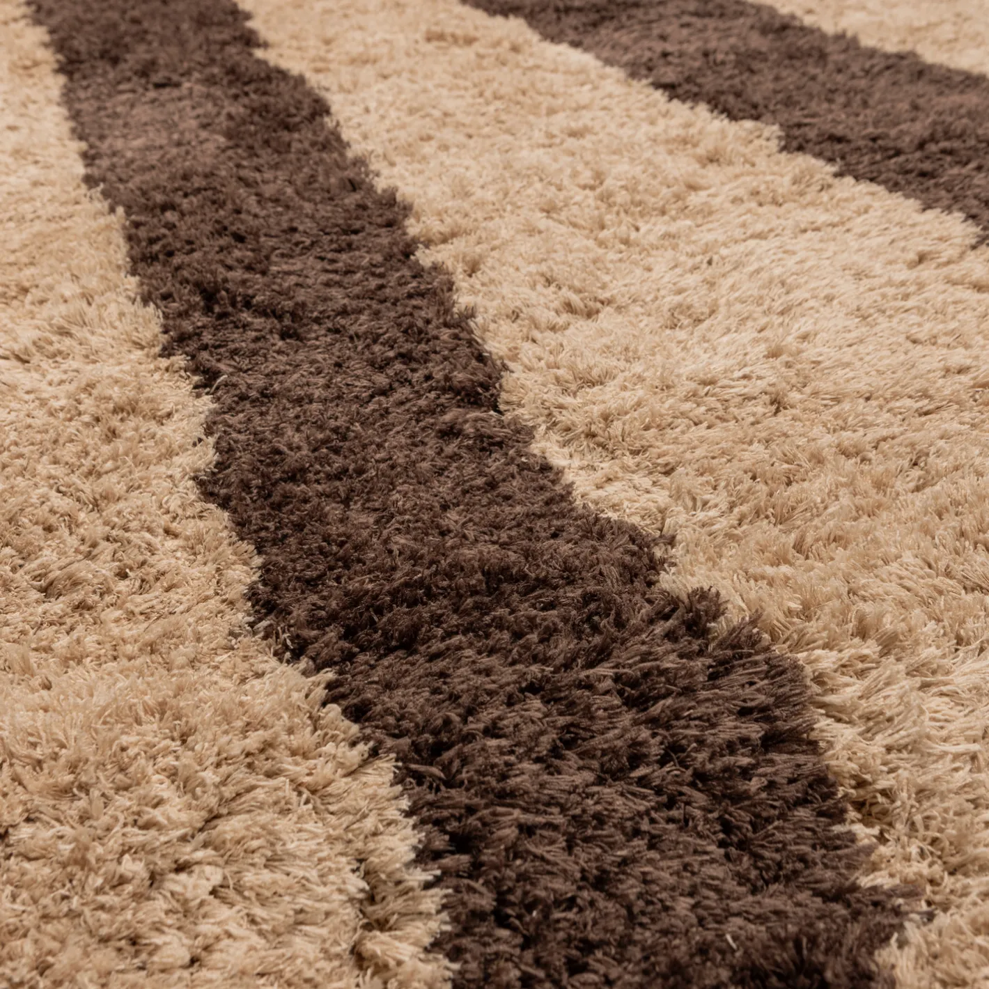 Discount WOOOD Fafa Vloerkleed Natural, Brown