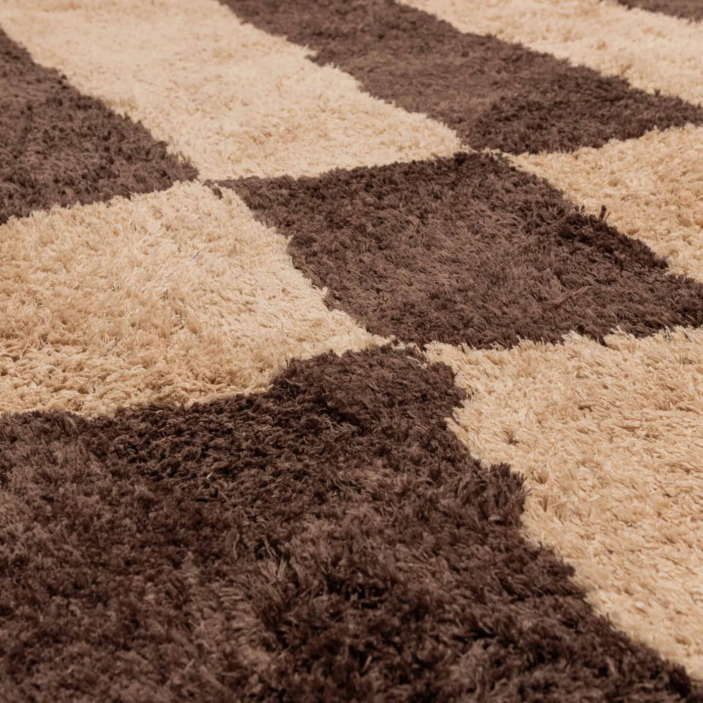 Discount WOOOD Fafa Vloerkleed Natural, Brown