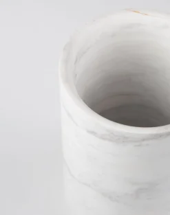 Best Zuiver Fajen Marble Vaas White