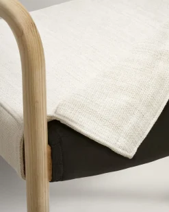 Best Kave Home Falconera Armstoel Beige, Naturel