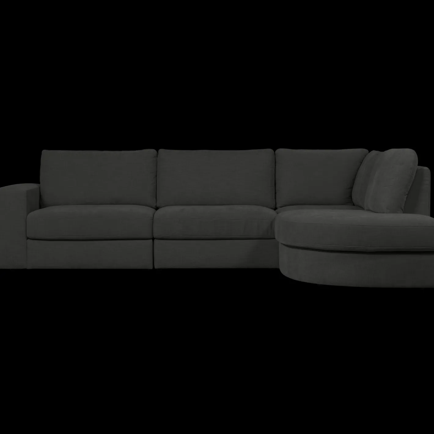 Clearance vtwonen Family Hoekbank Anthracite
