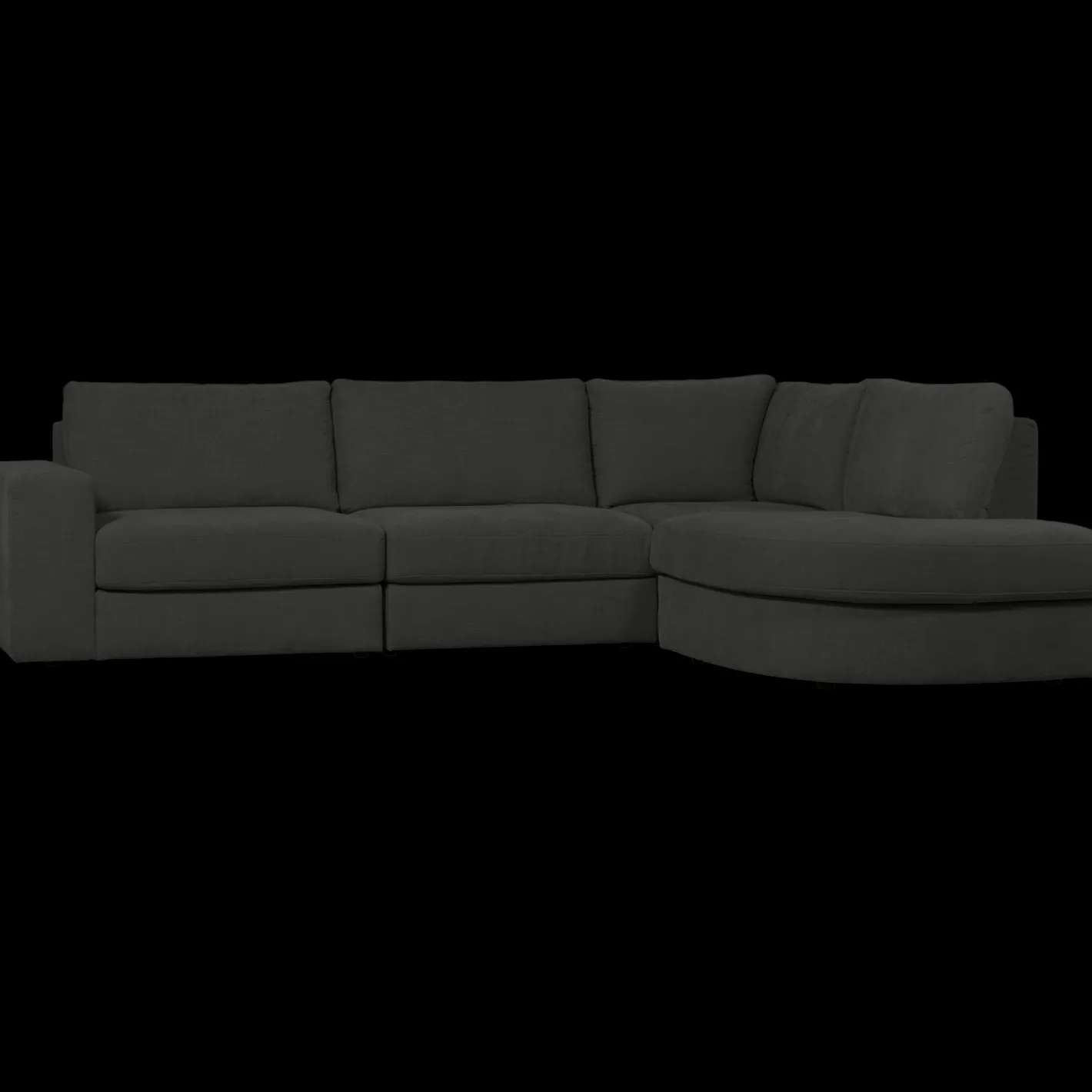 Clearance vtwonen Family Hoekbank Anthracite