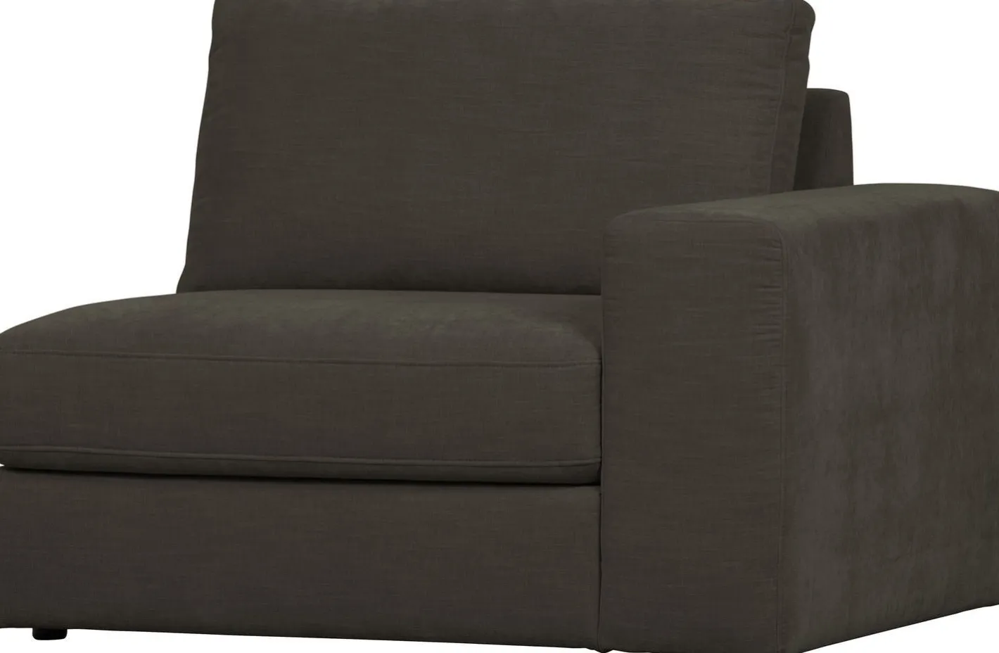 Clearance vtwonen Family 1-zits met arm rechts Elementenbank Anthracite