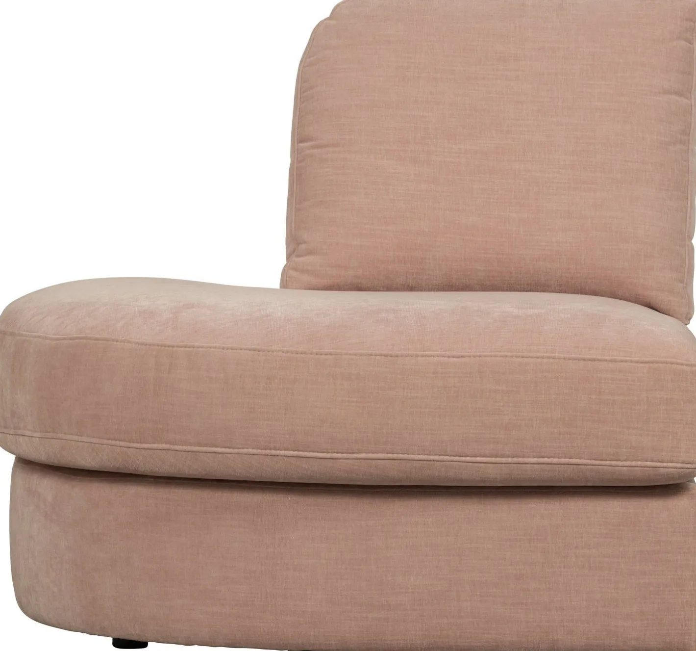 Clearance vtwonen Family 1-zits ronde hoek links Elementenbank Pink