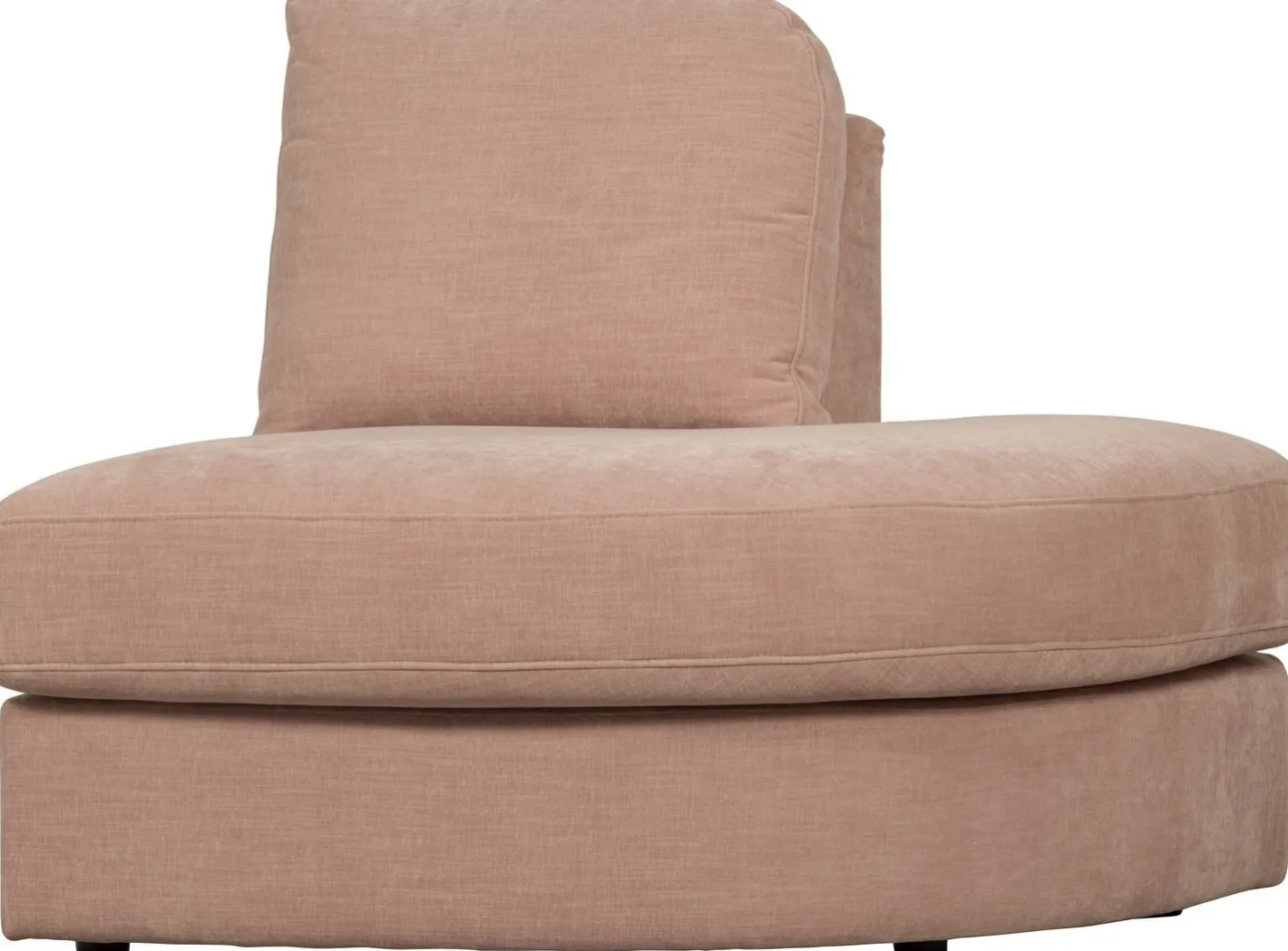Online vtwonen Family 1-zits ronde hoek rechts Elementenbank Pink