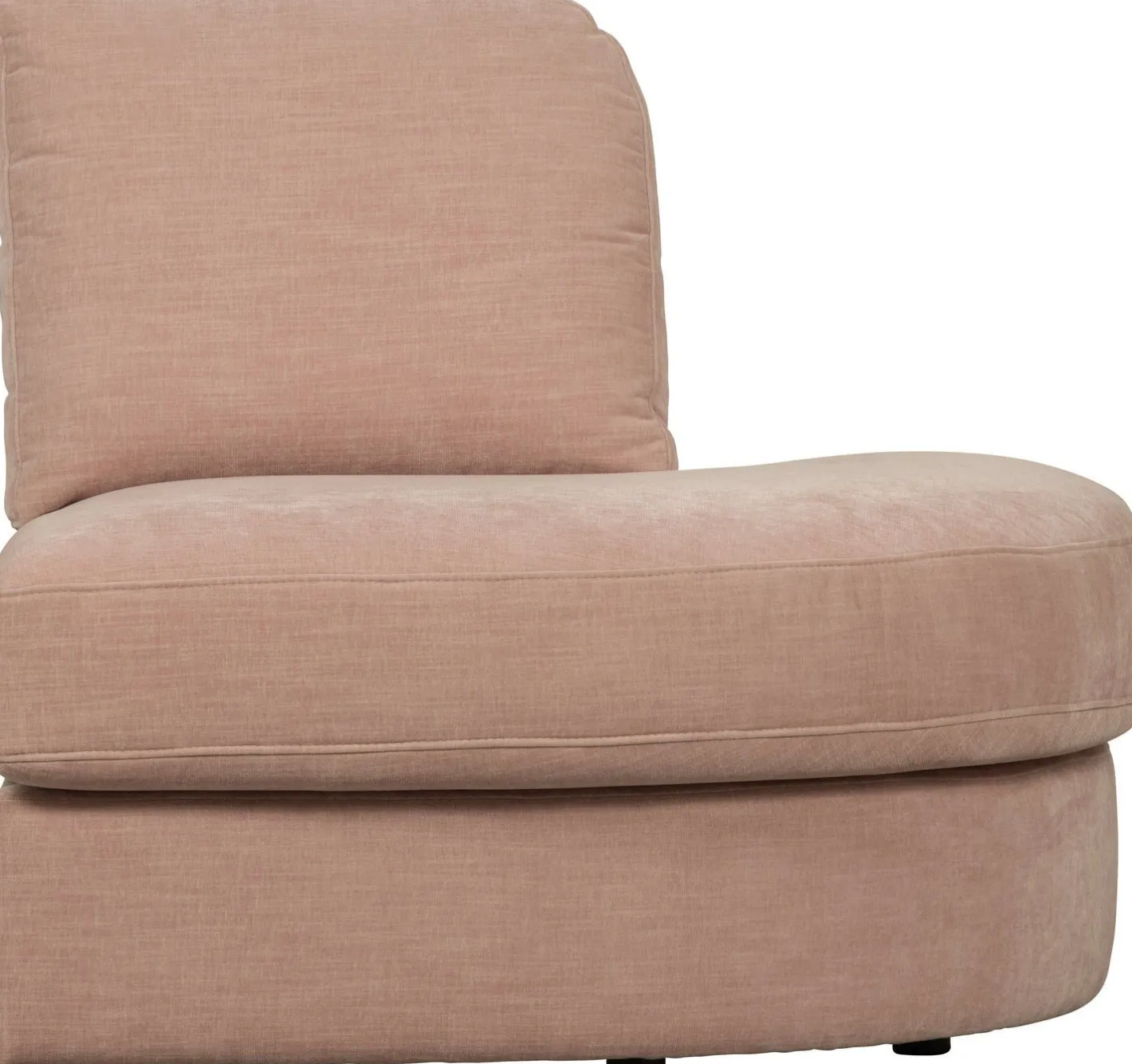 Online vtwonen Family 1-zits ronde hoek rechts Elementenbank Pink