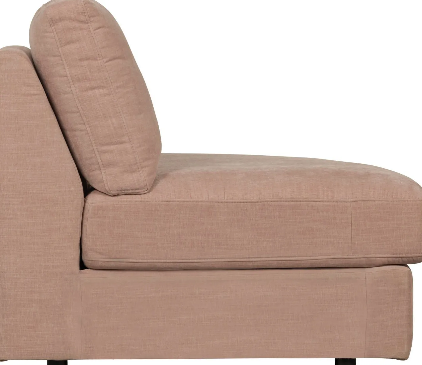 Online vtwonen Family 1-zits ronde hoek rechts Elementenbank Pink