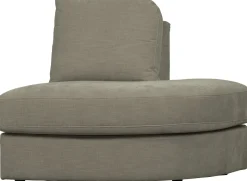 Hot vtwonen Family 1-zits ronde hoek rechts Elementenbank Warm Grey