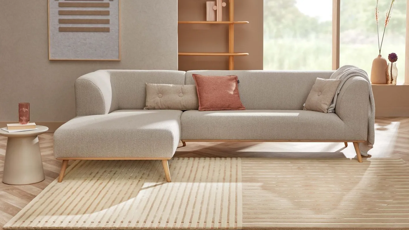 Clearance Brinker Carpets Fano Vloerkleed White-beige