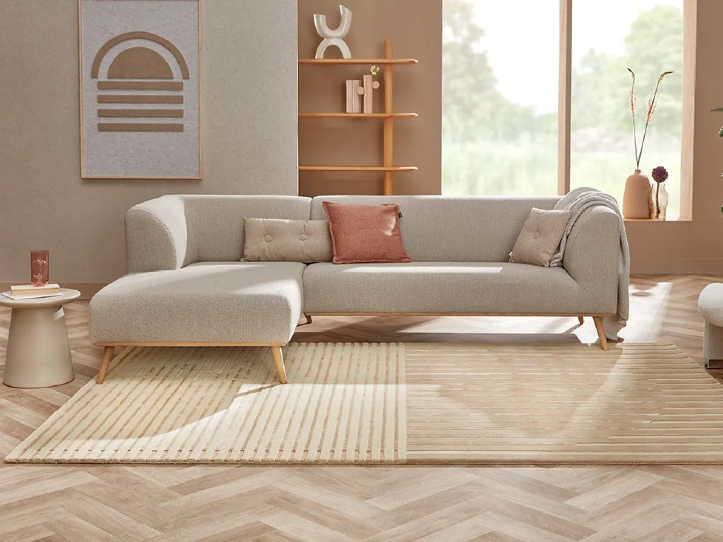Clearance Brinker Carpets Fano Vloerkleed White-beige