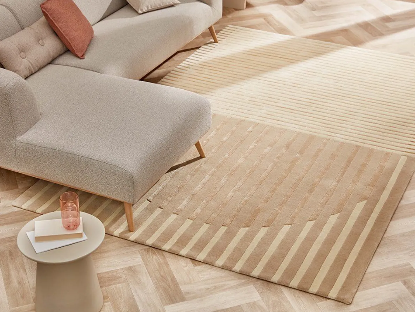 Clearance Brinker Carpets Fano Vloerkleed White-beige