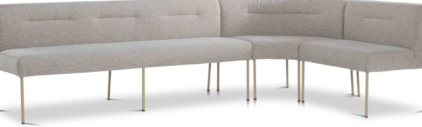 Outlet Eijerkamp Collectie Febe Hoek Eetkamerbank Natural