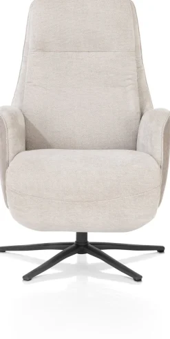 Outlet Henders en Hazel Felino Incl. Accu Relaxfauteuil Kiezel
