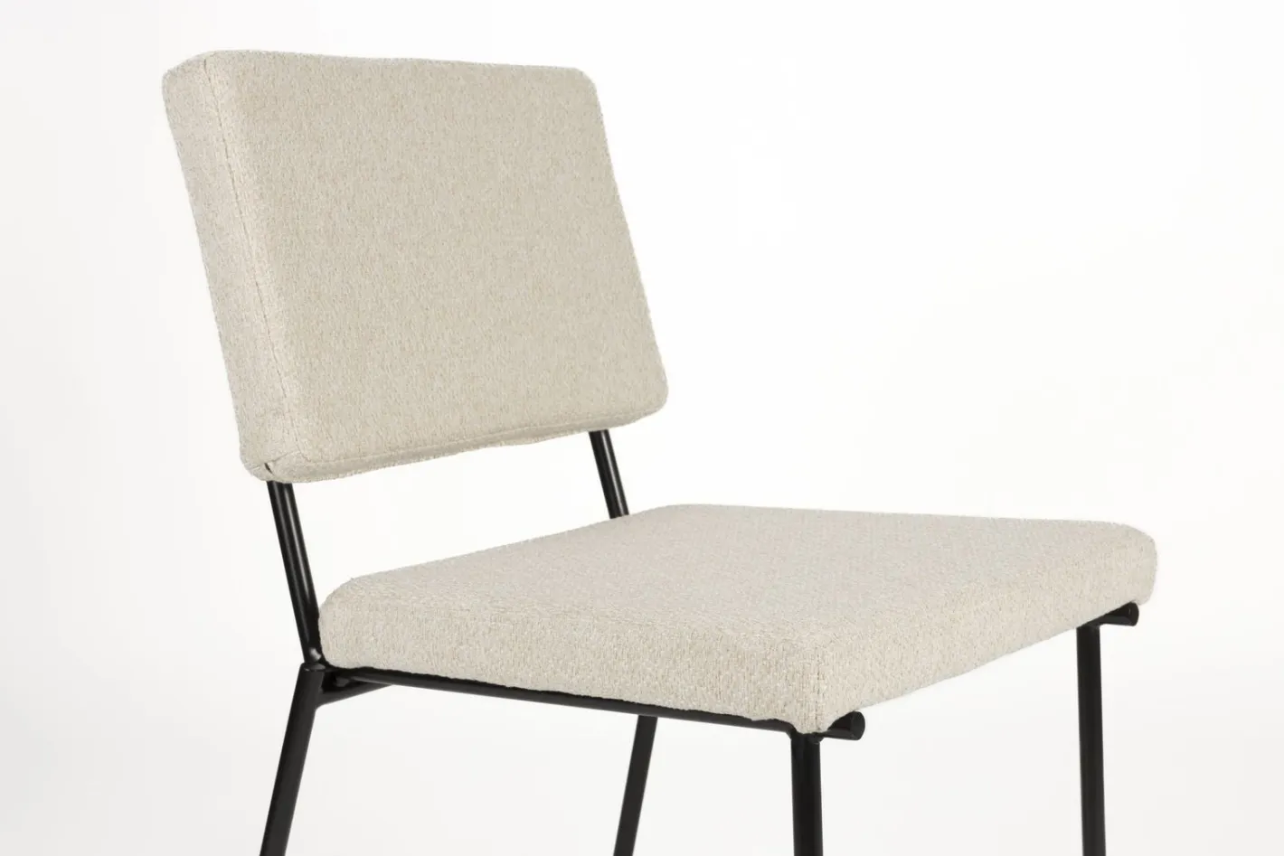 Clearance Zuiver Fellow (set van 2) Eetkamerstoel Grijs