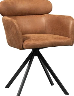 Outlet WOOOD Fenne Eetkamerstoel Cognac