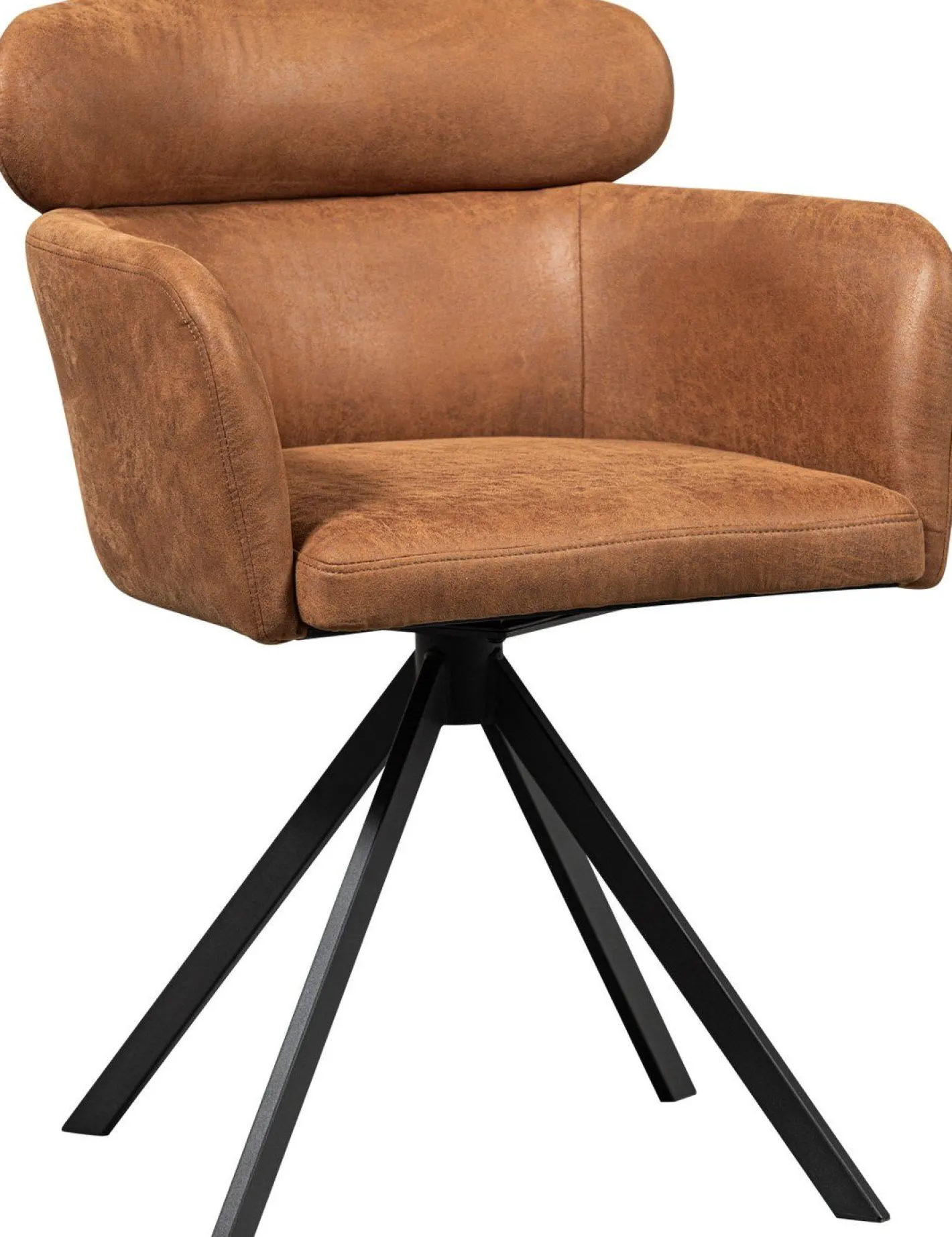 Outlet WOOOD Fenne Eetkamerstoel Cognac