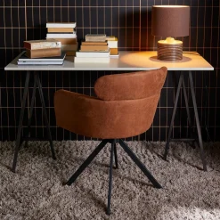 Outlet WOOOD Fenne Eetkamerstoel Cognac